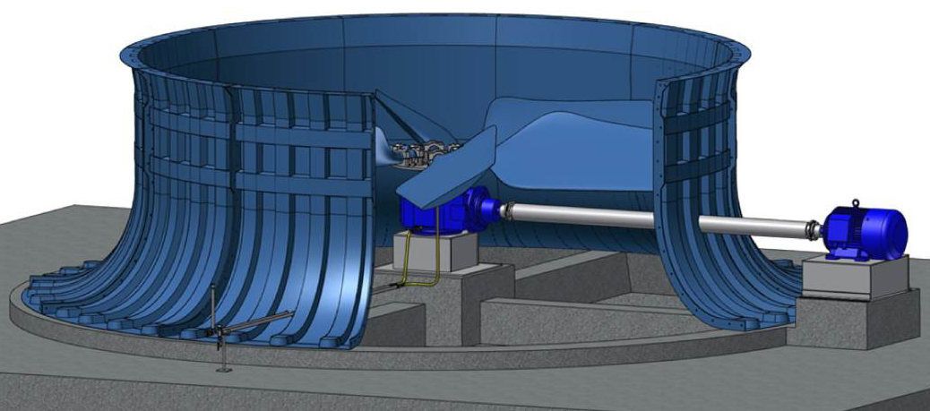 فن آلومینیومی یا فایبرگلاس